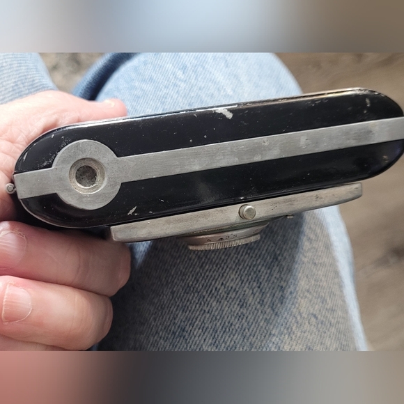 Kodak Flash Bantam Vintage Camera w/Leather Field Case Untested - Picture 9 of 11